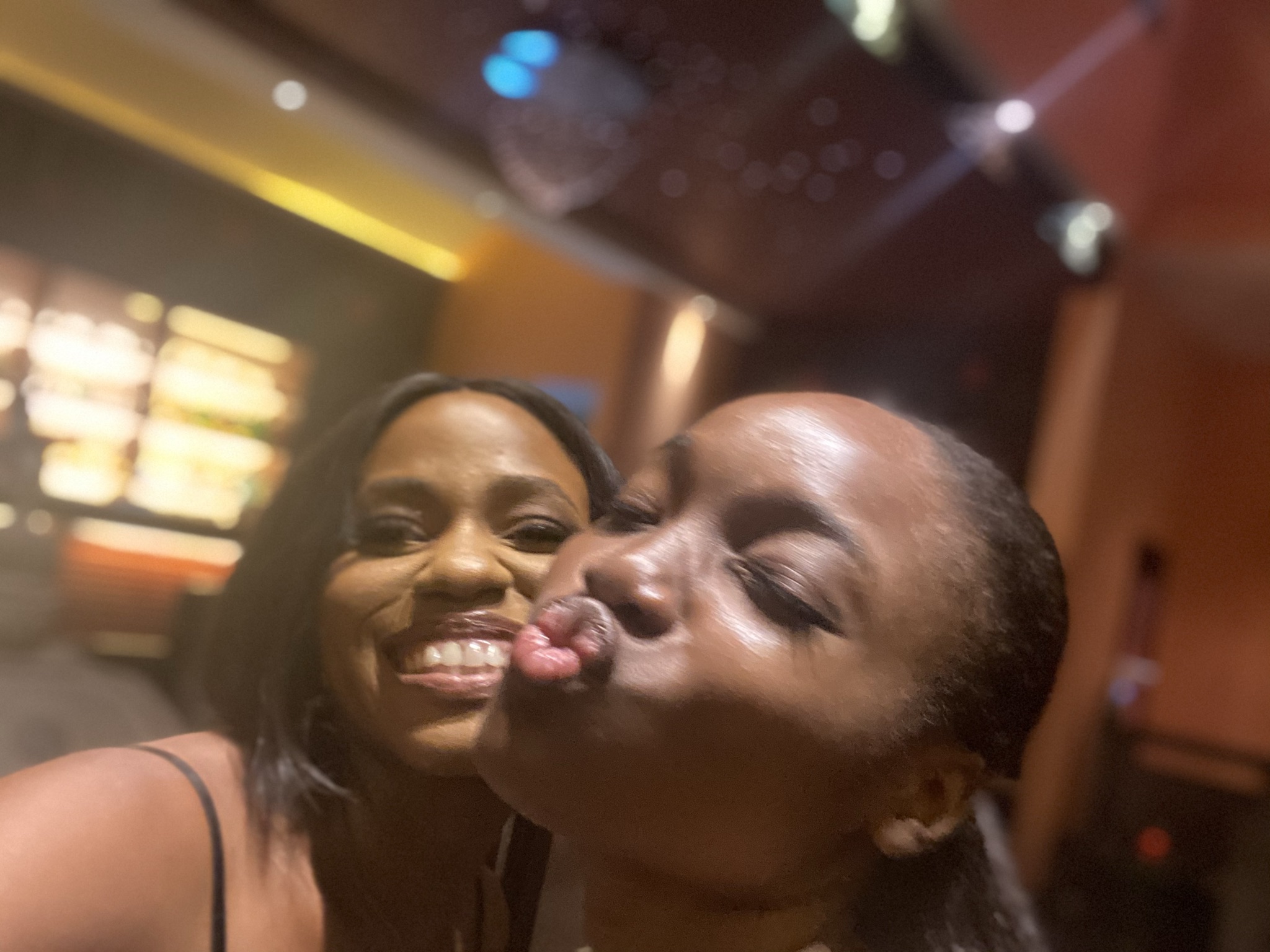 Kisses to the intentional friends